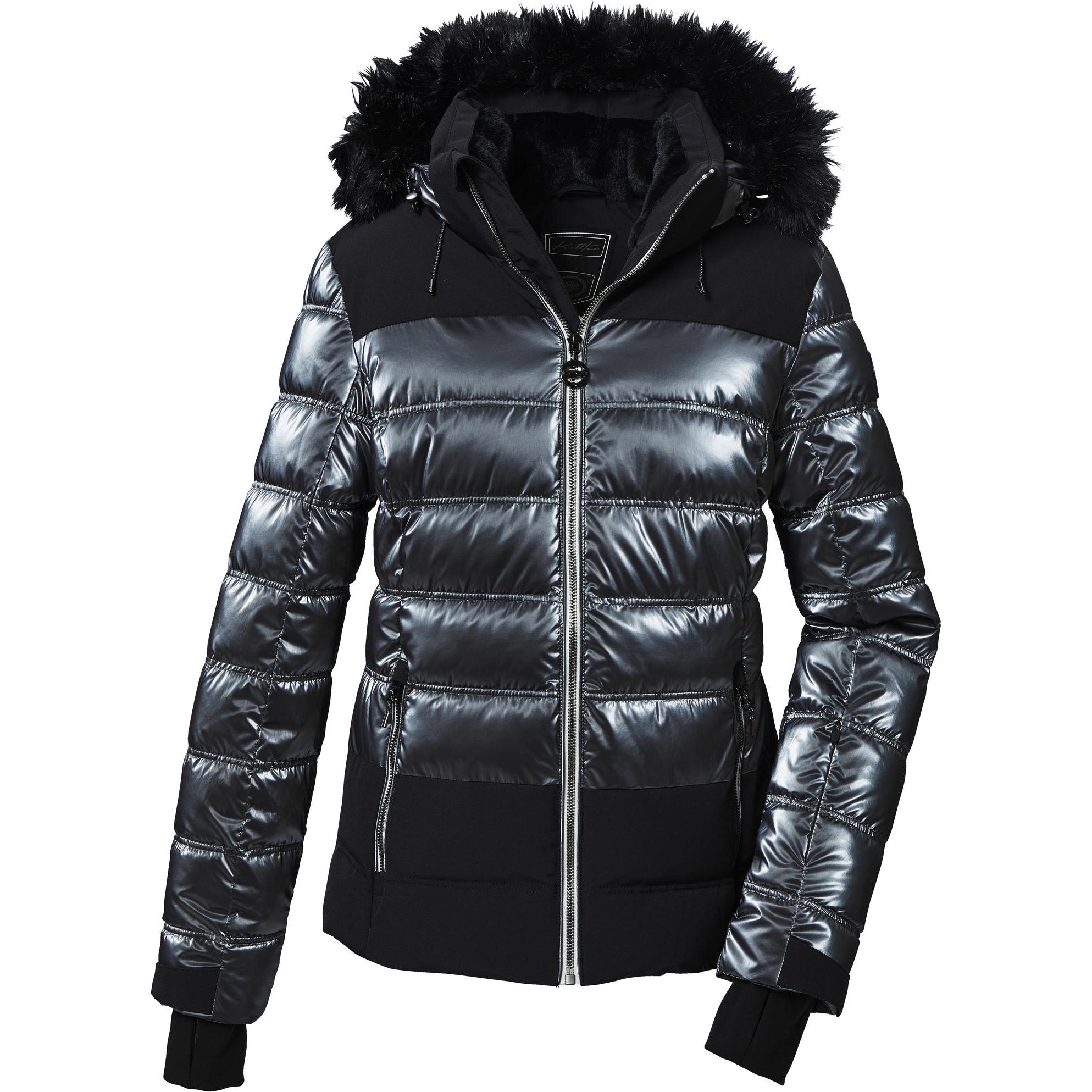 Killtec Damen Stepp-Skijacke, schwarz (46) (61148243)
