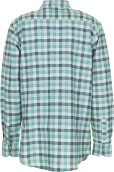 Immagine prodotto Planam Camicia country manica 1/1 a scacchi verdi 41/42 43/44 (44)