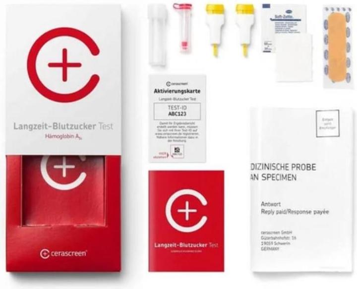 Actual product image Cerascreen Self-test long-term blood sugar (1 x)