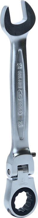 Actual product image KS Tools GEARplus joint ratchet ring spanner lockable (13 mm)
