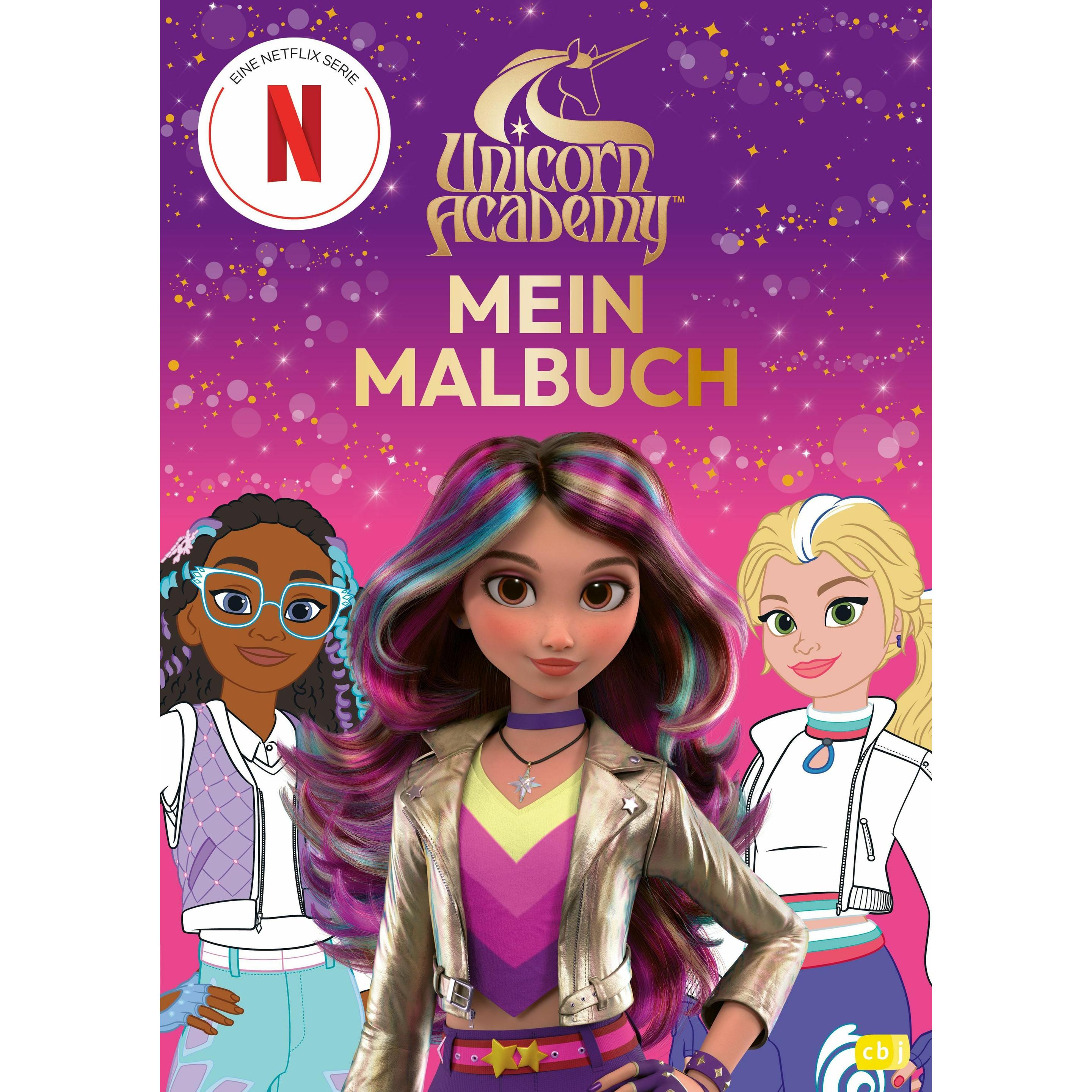 CBJ Unicorn Academy – Mein Malbuch