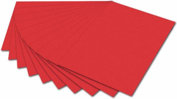 Produktbild Folia Tonpapier, DIN A4, 130 g/qm, hibiscus (130 g/m², 100x)