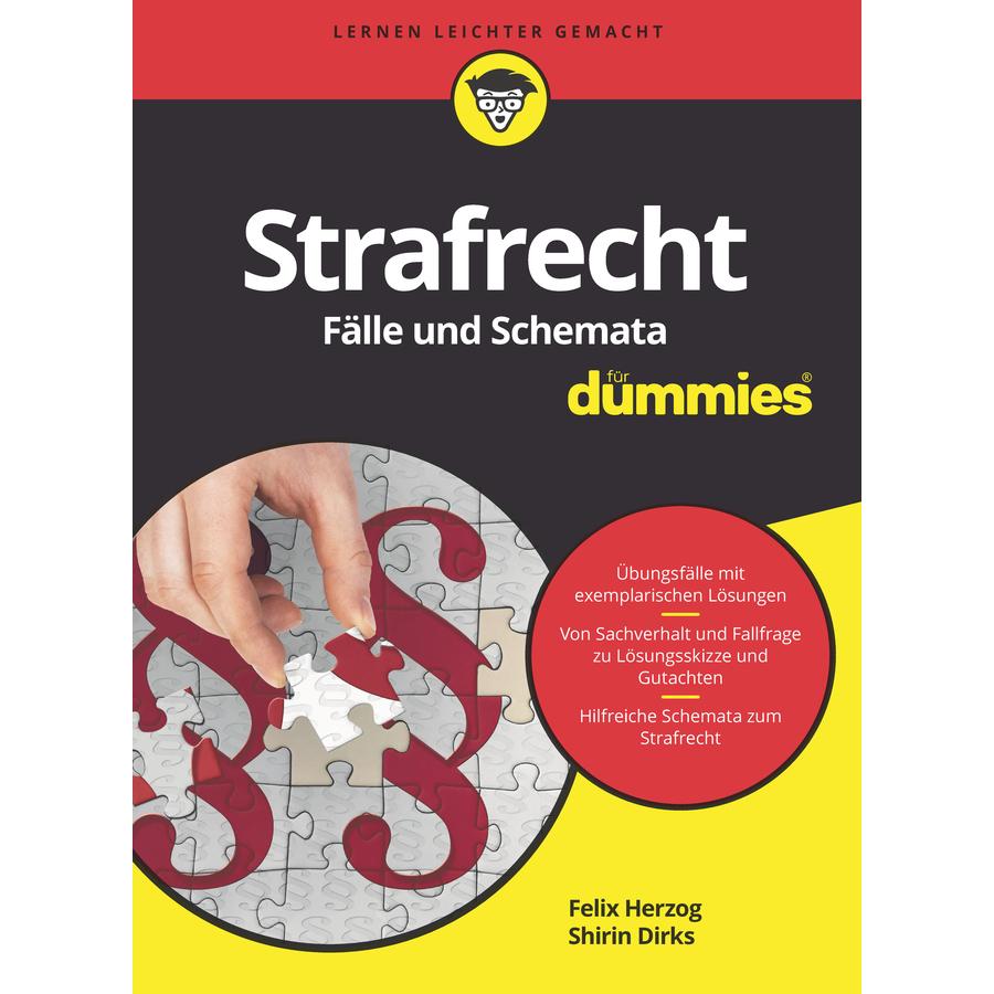 Strafrecht Fälle und Schemata für Dummies, Fachbücher von Felix Herzog, Shirin Dirks