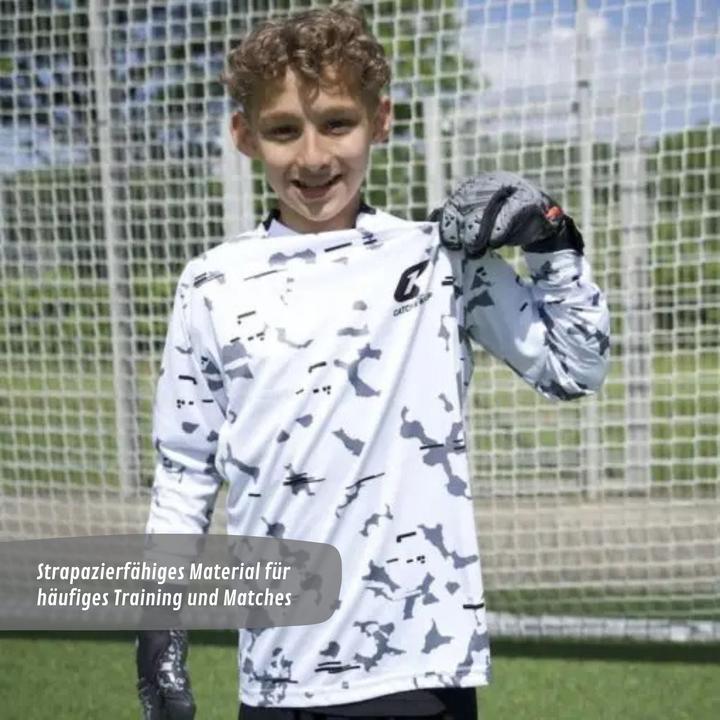Immagine prodotto Catch & Keep Trikot White Camou Protection Torwarttrikot Gr. 128 Fussball Shirt (128)