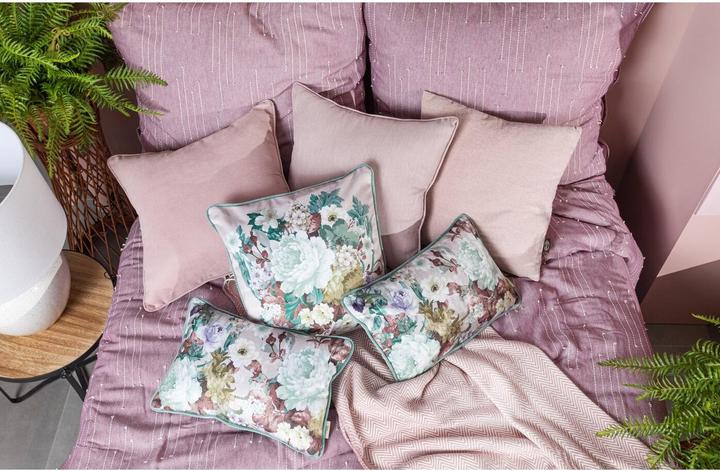 Image du produit Eurofirany TERRA COLLECTION AVINION8, 160 X 200 cm, 2 pcs. 70 X 80 cm, color : heather (Housse de couette, 160 x 200 cm)