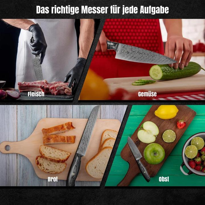 Produktbild Küchenkompane 7-teiliges Messerset Kumai