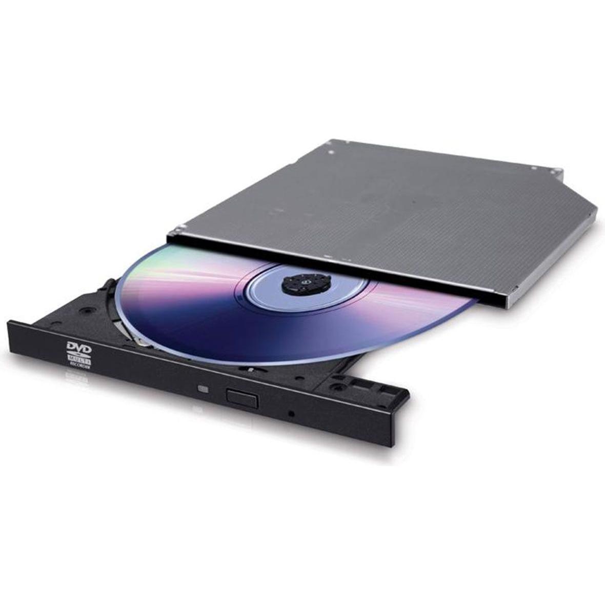 HLDS H.L Data Storage 9.5mm Slim DVD-Writer GUD0N Interno, Interfaccia SATA, DVD±RW, Velocità di lettura (Masterizzatore DVD, Unità DVD), Unità disco 
