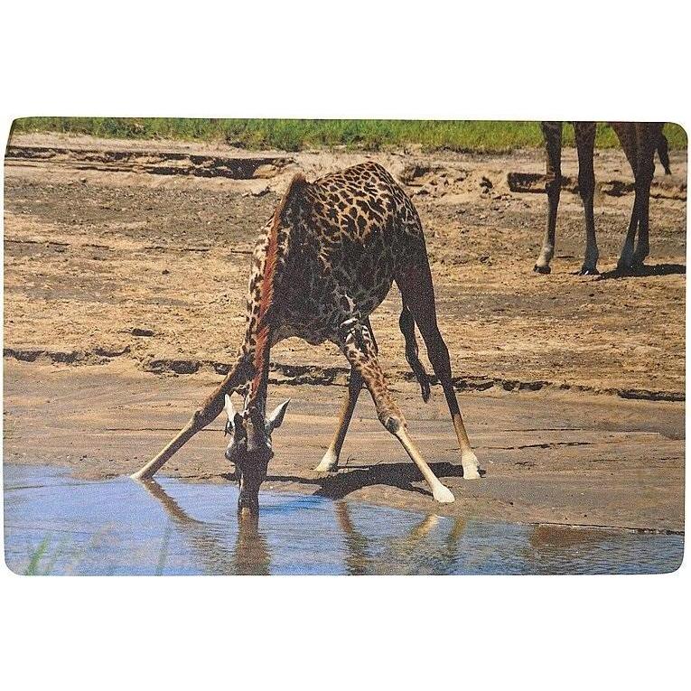 Adar, Sottomano per scrivania, Schaumstoff-Giraffe-Schreibtischunterlage, 60 x 40 cm (60 x 40 cm)