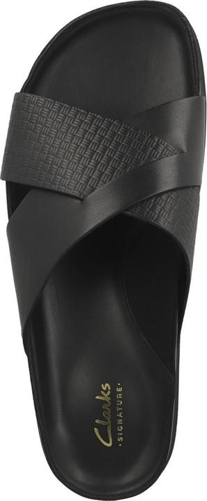 Actual product image Clarks Torford Cross Schwarzes Leder (42)