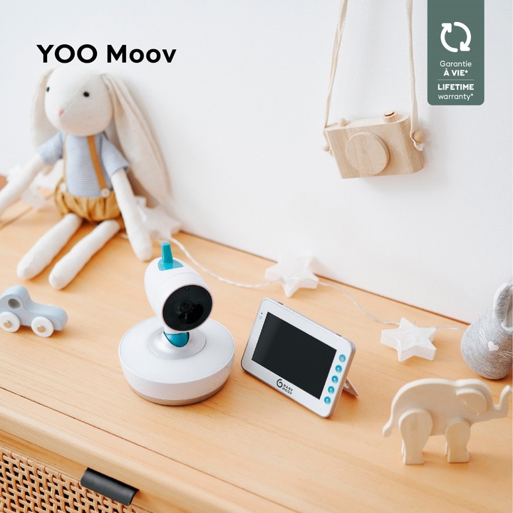Produktbild Babymoov Video-Babyphone YOO Moov (Babyphone mit Kamera, 300 m)