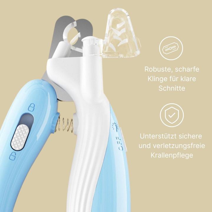 Produktbild Hermex Tiernagelschneider Tiernagelschere LED-Krallenschneider Krallenzange (Hund, Katze)