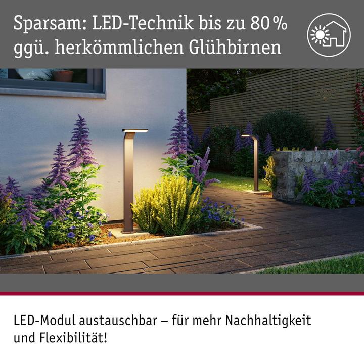 Produktbild Paulmann Outdoor 230V Pollerleuchte Zerena (1100 lm, IP44)