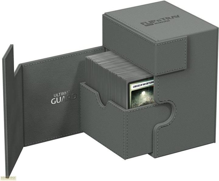 Actual product image Ultimate Guard Flip'n'Tray 133+ XenoSkin Gris