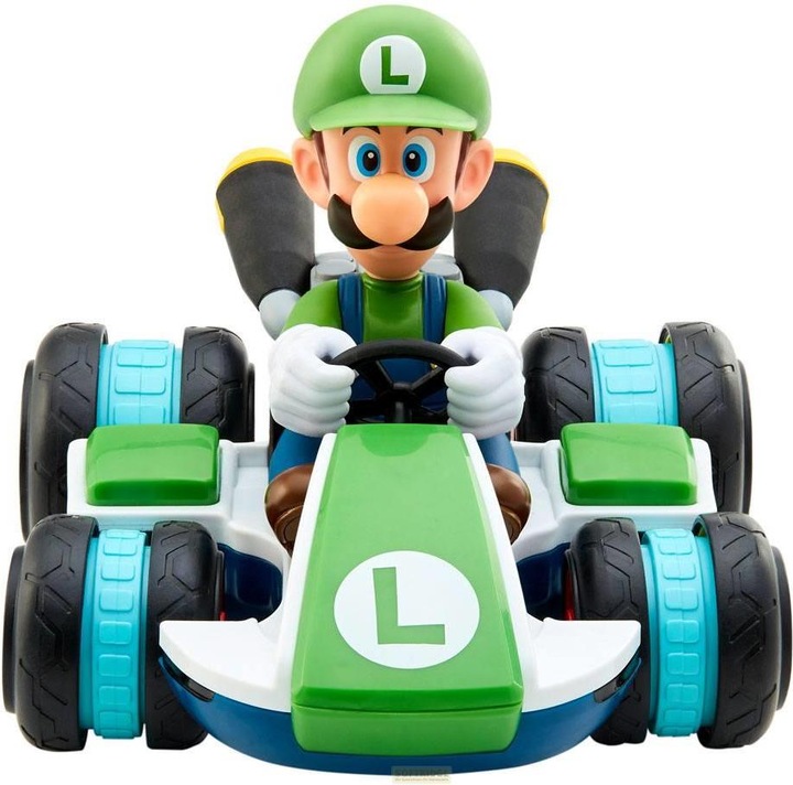 Produktbild Jakks Pacific Super Mario - Mario Kart Mini RC Racer - Luigi