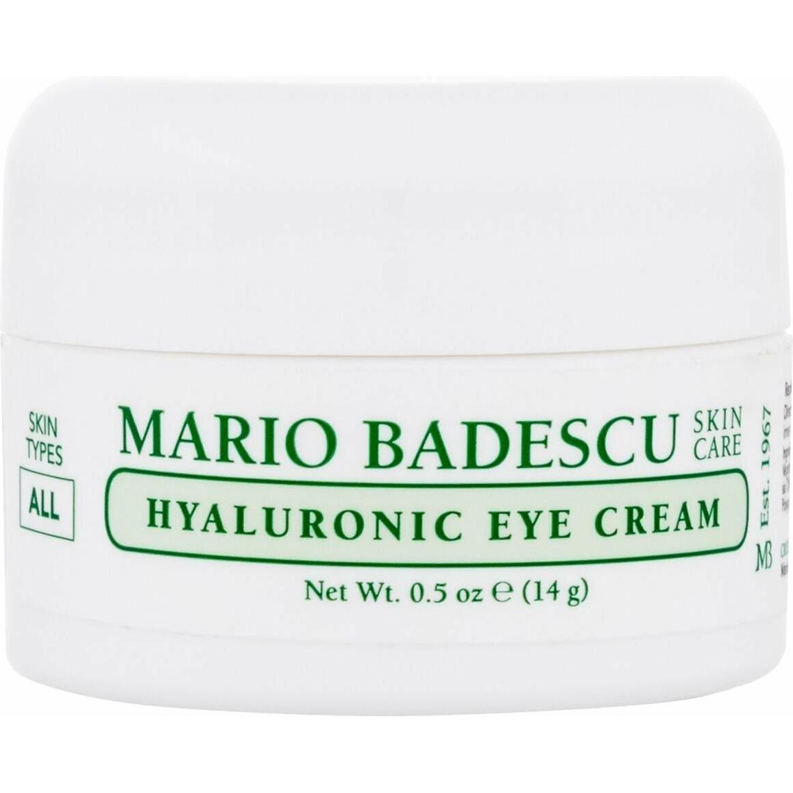 Mario Badescu, Oogzorg, Hyaluron oogcrème (Oogverzorgingscrème, 15 ml)