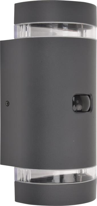 Actual product image Lutec FOCUS WALL 2XGU10 GR PIR 5604014118 (GU10, IP44)