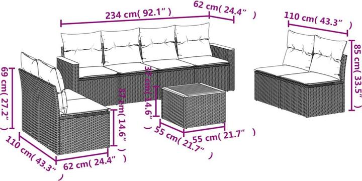 Produktbild vidaXL Lea