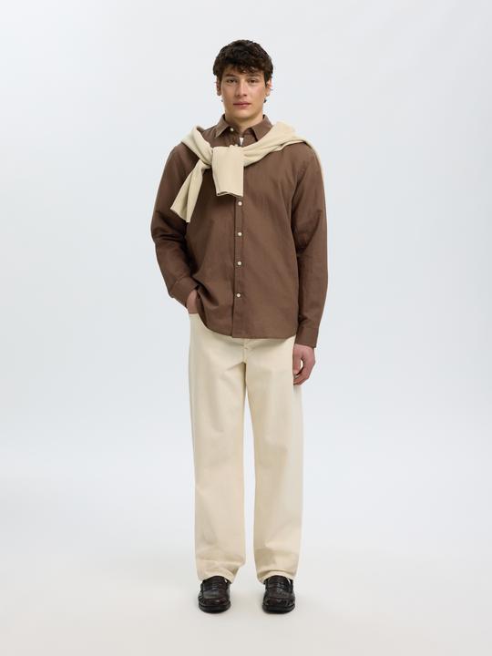 Immagine prodotto Selected Regular Fit Bluse aus Leinengemisch (S)