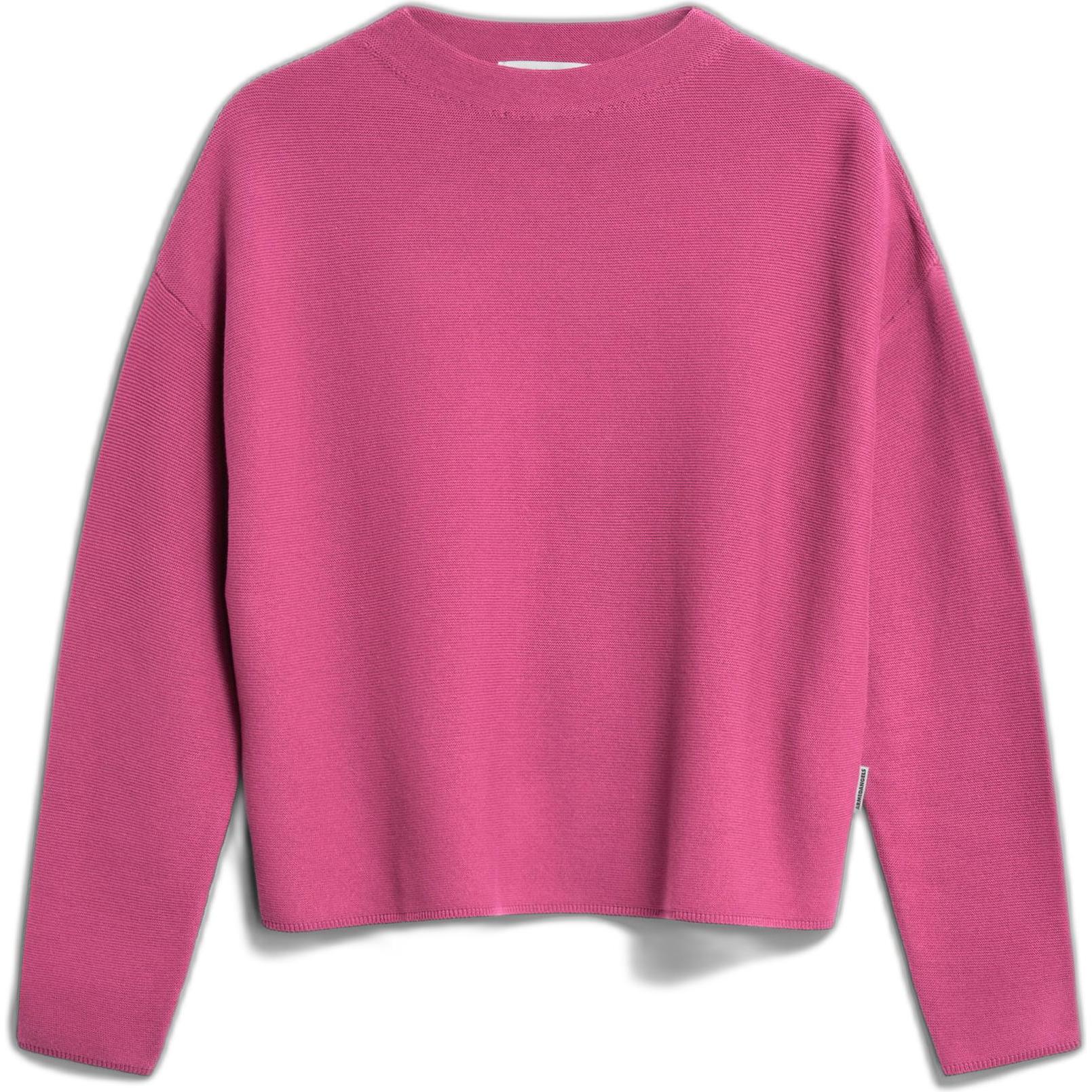Armedangels, Damen, Pullover, Women's Merinaa Links Links, Rosa, (M)