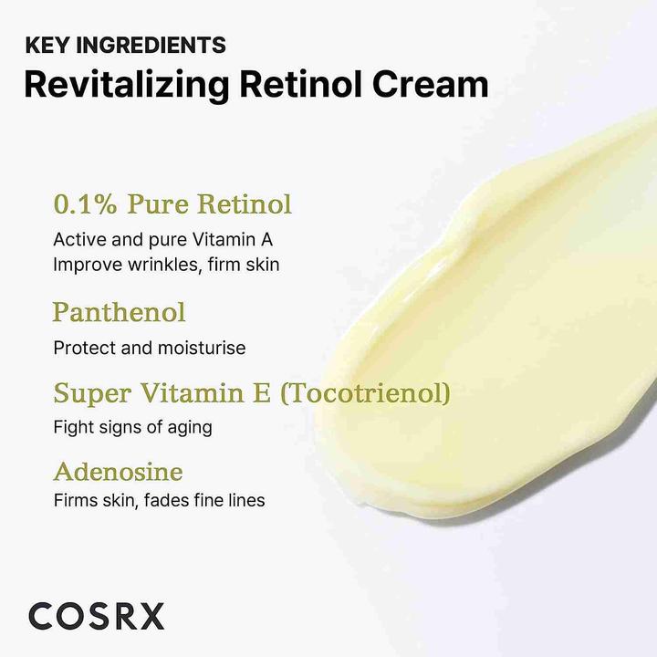 Produktbild Cosrx The Retinol 0.1 Cream (20 ml, 24h Creme)