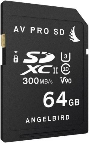 Produktbild Angelbird AVpro SD Card 64 GB UHS-II (64 GB, SDXC, U3, UHS-II)