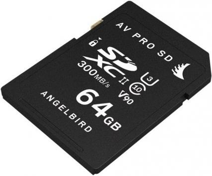 Produktbild Angelbird AVpro SD Card 64 GB UHS-II (64 GB, SDXC, U3, UHS-II)