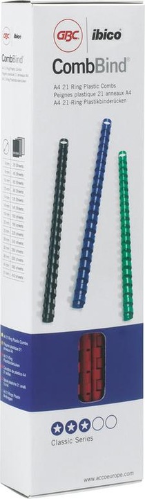 Actual product image GBC Plastic binder spine round