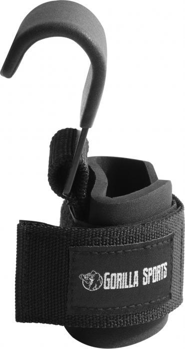 Produktbild Gorilla Sports Zughilfen mit Haken 2-er Set