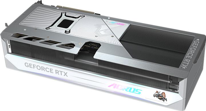 Actual product image Gigabyte AORUS GeForce RTX 5080 MASTER ICE (16 GB, GDDR7)