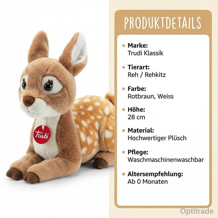 Image du produit Trudi Fawn Berty grand (28 cm)