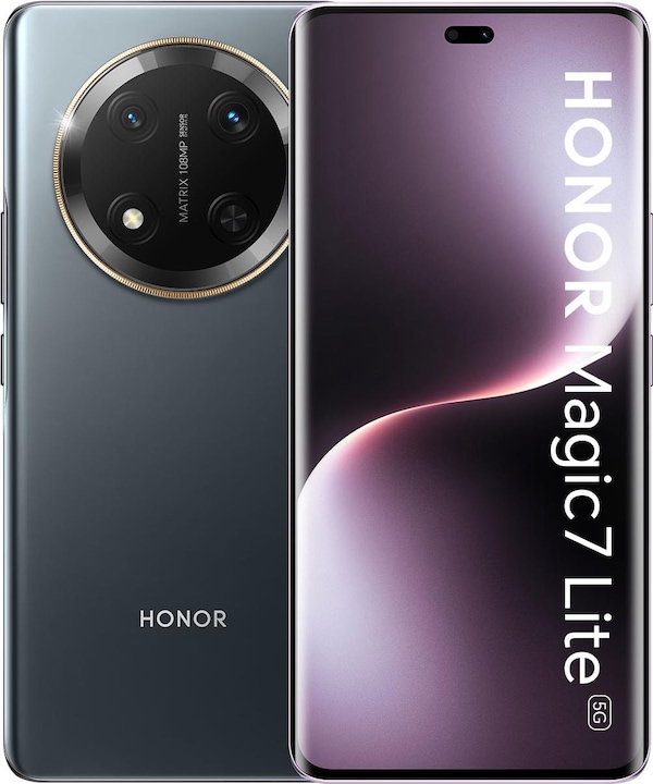 Image du produit Honor Magic7 Lite (512 Go, Noir, 6.78", SIM + eSIM, 108 Mpx, 5G)