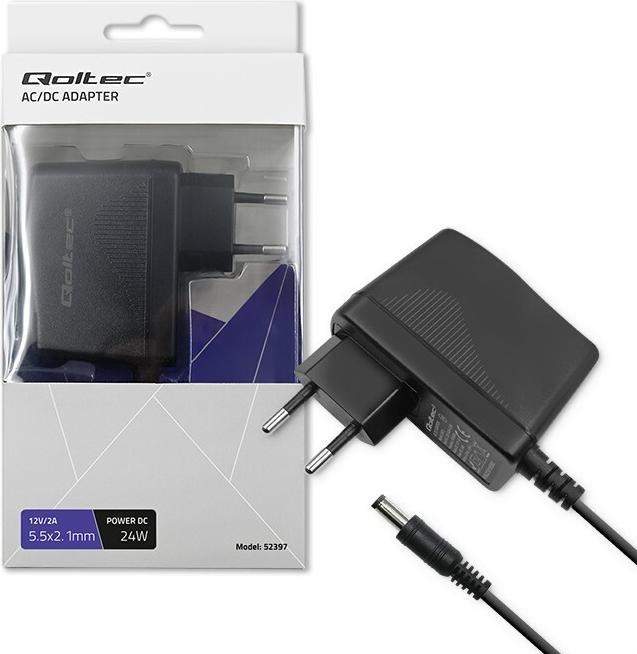 Actual product image Qoltec Plug-in power supply unit
