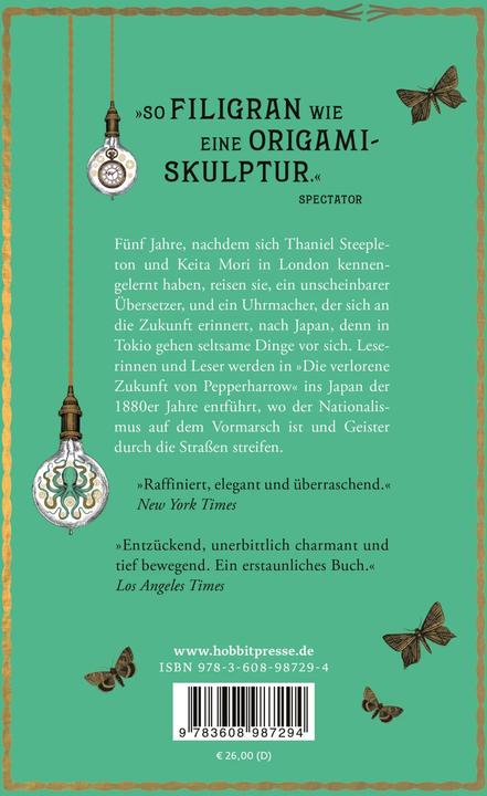 Produktbild Die verlorene Zukunft von Pepperharrow (Deutsch, Natasha Pulley, 2023)