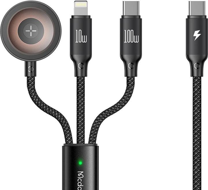 Image du produit Mcdodo HP-7500 casque filaire, USB-C (blanc) (Filaire)