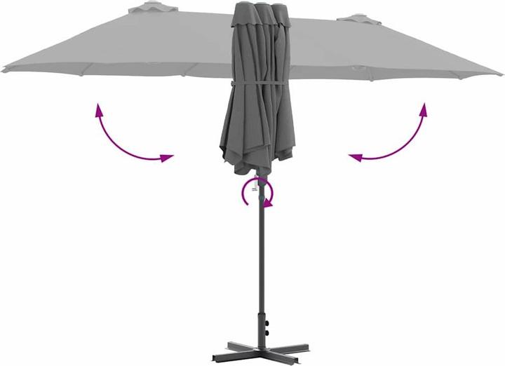 Immagine prodotto vidaXL Garten-Sonnenschirm (1.97 m)