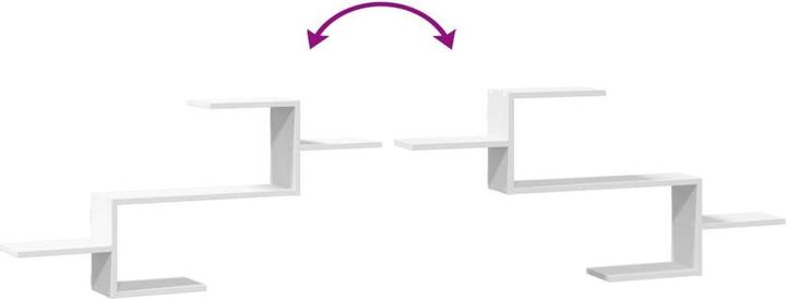 Actual product image vidaXL Wall shelf (104 x 15 x 49 cm)