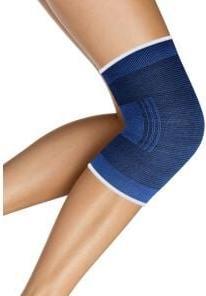 Produktbild Wundmed Elastische Sportbandage blau Kniestütze Grösse XL (XL)