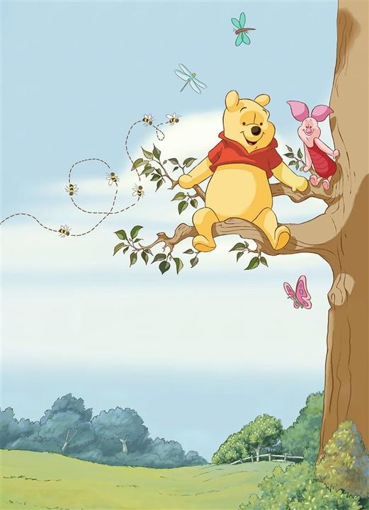 Komar Fototapete Winnie the Pooh Tree 184 cm x 254 cm