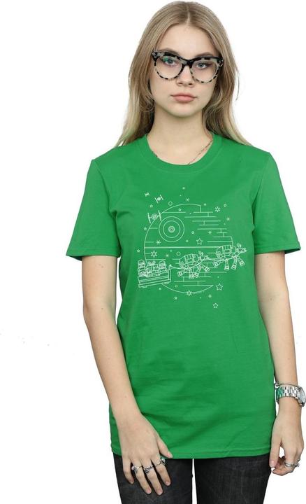 Image du produit Star Wars - T-shirt DEATH STAR SLEIGH - Femme (XL)