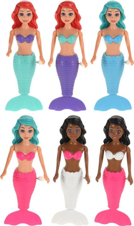 Koopman Wind-up figure mermaid, 18 cm