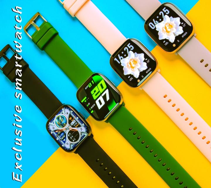 Produktbild RNCF31 SCHWARZ Damen-Smartwatch (40 mm)