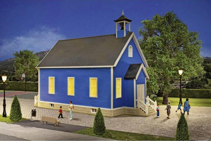 Actual product image Kibri 38843 H0 Landschule mit LED-Beleuchtung