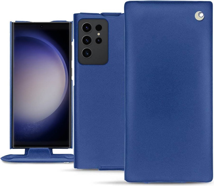 Actual product image Noreve Vertical leather shell (Samsung Galaxy S23 Ultra)