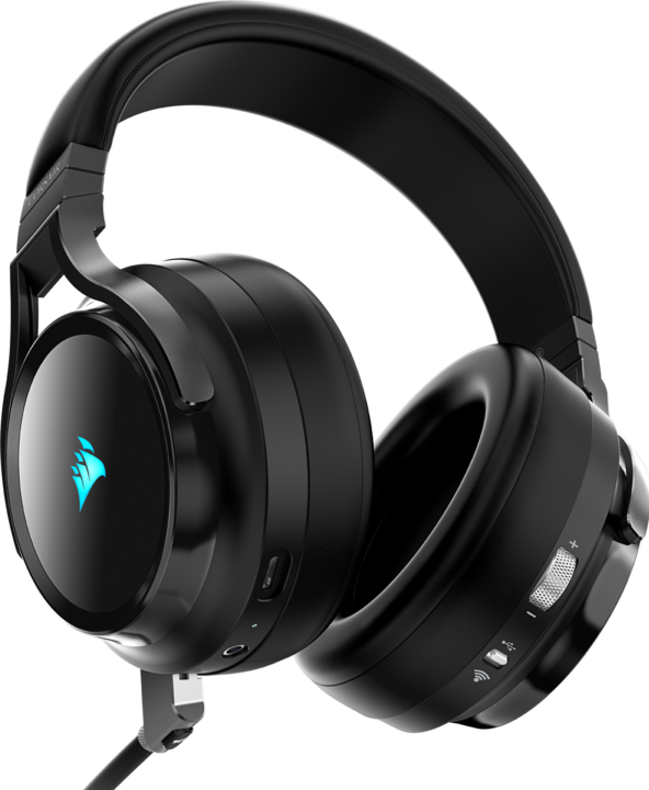 Image du produit Corsair Virtuoso Wireless Carbon (Sans fil)