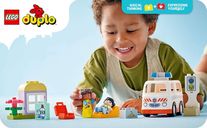 Image du produit LEGO Rettungswagen mit Fahrer (10447)