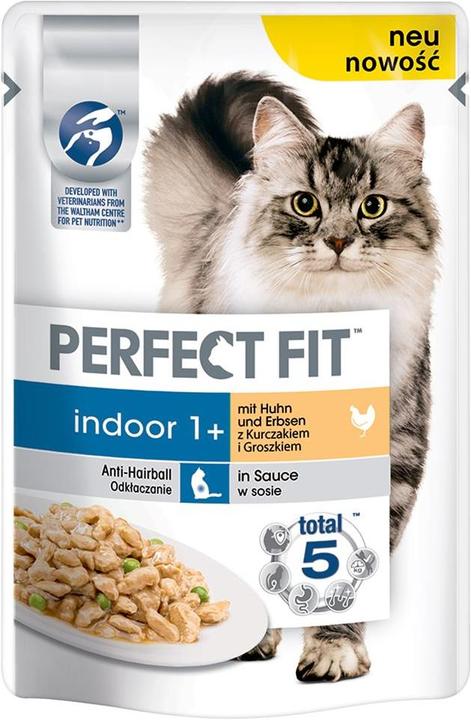 Produktbild Perfect Fit Indoor 1+ mit Huhn & Erbsen (Senior, 1 Stk., 85 g)