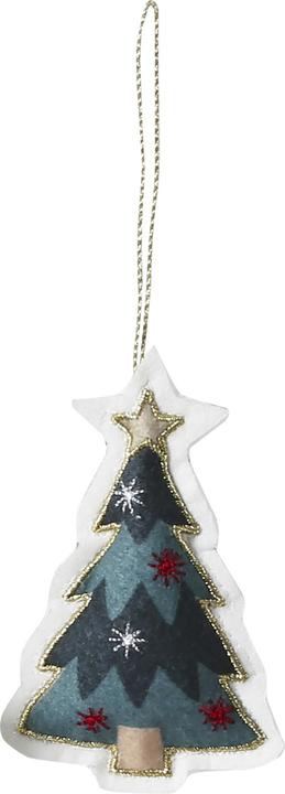 Produktbild Vertbaudet 10er-Set weihnachtliche Deko-Anhänger aus Filz (10-teilig)