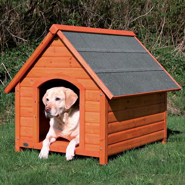 Actual product image Trixie Pointed roof dog house Cottage (Dog house)