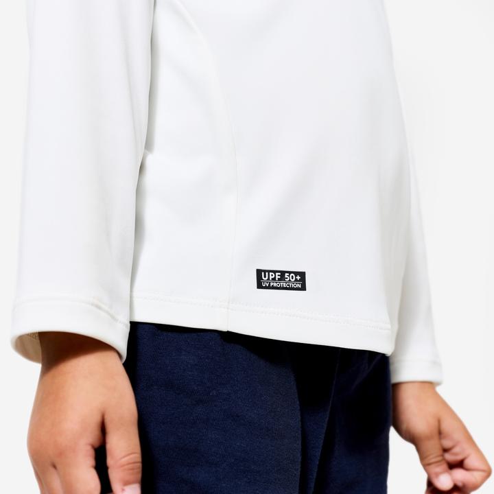 Produktbild Decathlon UV-Shirt langarm Kinder - weiss