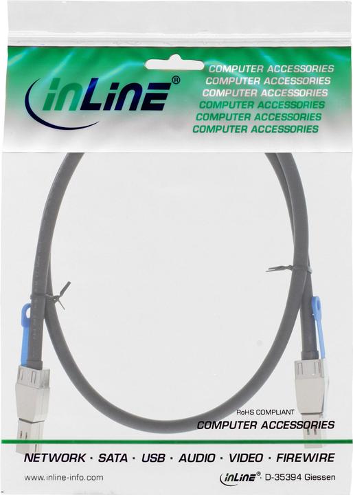 Produktbild InLine externes Mini SAS HD Kabel (50 cm, Mini-SAS)